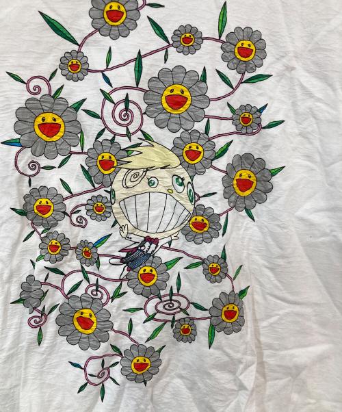 ISSEY MIYAKE MEN（イッセイミヤケメン）ISSEY MIYAKE MEN (イッセイミヤケメン) プリントTシャツ ホワイト サイズ:freeの古着・服飾アイテム