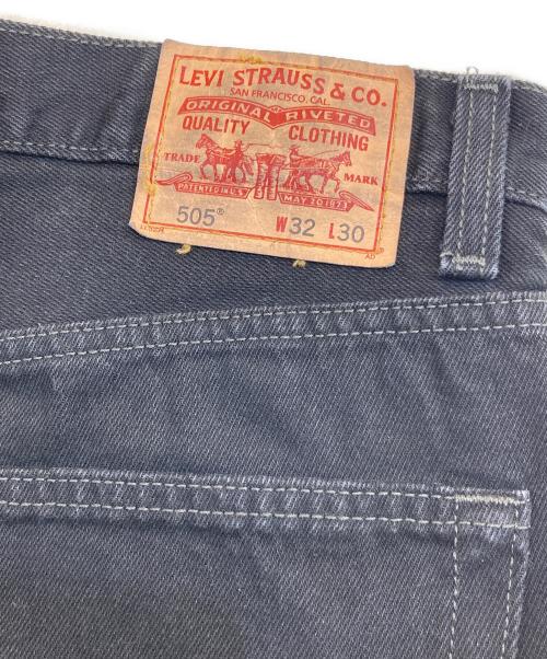 LEVI'S（リーバイス）LEVI'S (リーバイス) 505デニムパンツ ブラック サイズ:W32の古着・服飾アイテム