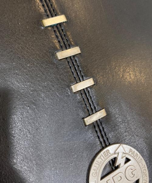 Jean Paul GAULTIER（ジャンポールゴルチェ）Jean Paul GAULTIER (ジャンポールゴルチェ) ハンドバッグ ブラックの古着・服飾アイテム