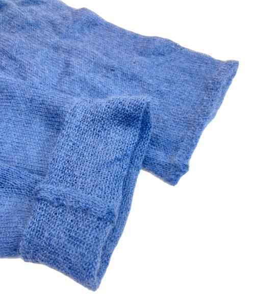 Spick and Span（スピック＆スパン）Spick and Span (スピック＆スパン) ルーズモヘヤミックスボートネックニット ブルー サイズ:-の古着・服飾アイテム