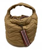 WEEKEND Max Maraウィークエンド マックスマーラ）の古着「ナイロンキルティング2WAYバッグ」｜ブラウン