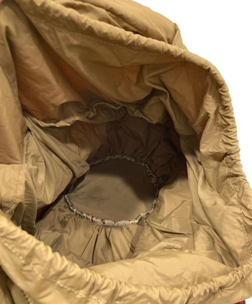 WEEKEND Max Mara（ウィークエンド マックスマーラ）Weekend Max Mara (ウィークエンド マックスマーラ) ナイロンキルティング2WAYバッグ ブラウンの古着・服飾アイテム