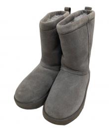 UGG（アグ）の古着「ムートンブーツ」｜グレー