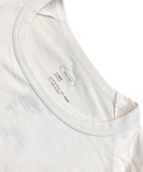 teatora（テアトラ）TEATORA (テアトラ) CARTRIDGE TEE SLEEP ホワイト サイズ:XLの古着・服飾アイテム