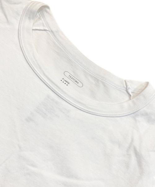 teatora（テアトラ）TEATORA (テアトラ) CARTRIDGE TEE SLEEP ホワイト サイズ:XLの古着・服飾アイテム