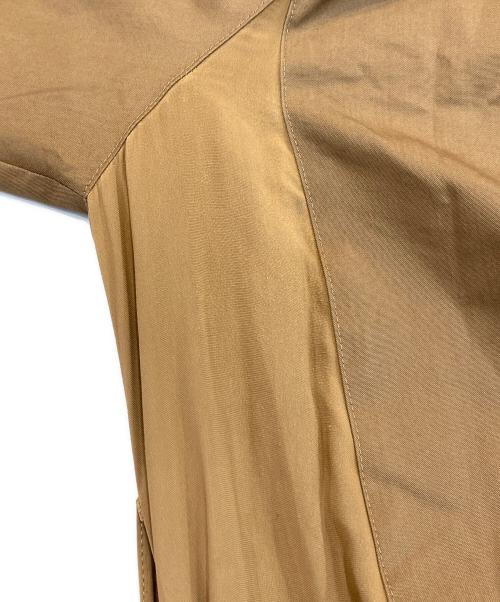 LANVIN en Bleu（ランバンオンブルー）LANVIN en Bleu (ランバンオンブルー) バックシアーコート ブラウン サイズ:38の古着・服飾アイテム