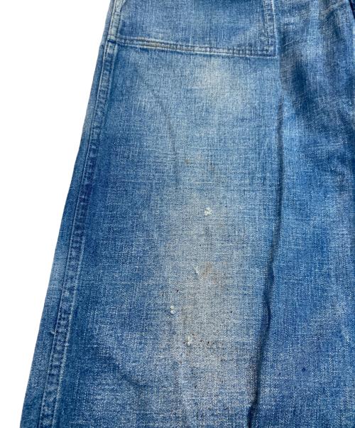 chimala（チマラ）chimala (チマラ) ヴィンテージ加工ワイドデニムパンツ インディゴ サイズ:26の古着・服飾アイテム