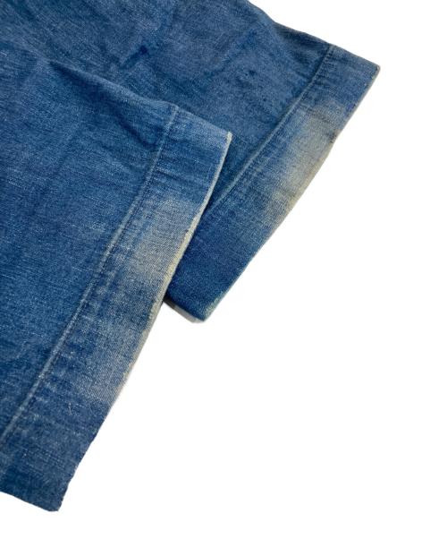 chimala（チマラ）chimala (チマラ) ヴィンテージ加工ワイドデニムパンツ インディゴ サイズ:26の古着・服飾アイテム