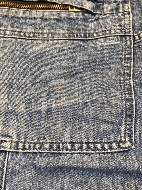 DIESEL（ディーゼル）DIESEL (ディーゼル) サイドジッパーデニムパンツ インディゴ サイズ:W27の古着・服飾アイテム