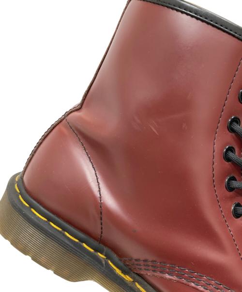Dr.Martens（ドクターマーチン）Dr.Martens (ドクターマーチン) 1460 8ホールブーツ レッド サイズ:EU42の古着・服飾アイテム