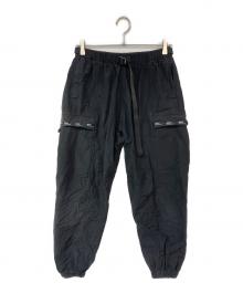 WTAPS（ダブルタップス）の古着「TRACKS TROUSERS NYCO WEATHER」｜ブラック