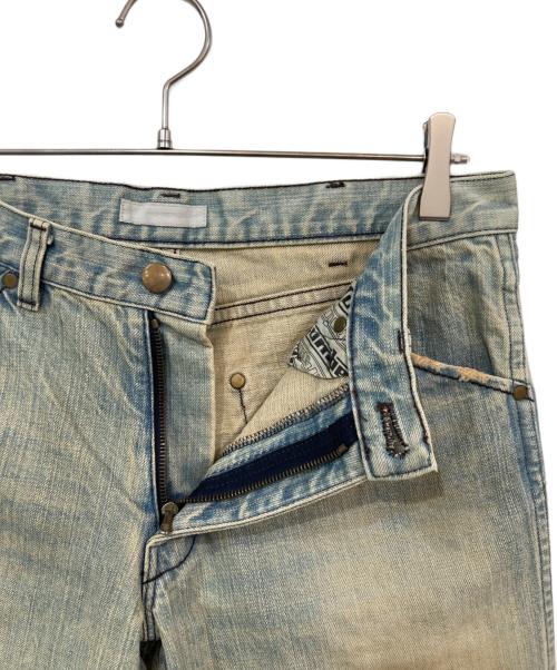 NUMBER (N)INE（ナンバーナイン）NUMBER (N)INE (ナンバーナイン) 泥加工デニム デニムパンツ インディゴ サイズ:3の古着・服飾アイテム