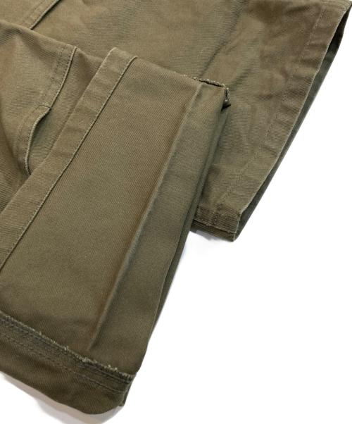 uniform experiment（ユニフォームエクスペリメント）uniform experiment (ユニフォームエクスペリメント) ウォッシュ加工 ペインター オーバーオール グリーン サイズ:-の古着・服飾アイテム