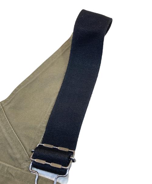 uniform experiment（ユニフォームエクスペリメント）uniform experiment (ユニフォームエクスペリメント) ウォッシュ加工 ペインター オーバーオール グリーン サイズ:-の古着・服飾アイテム