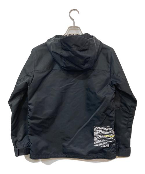 uniform experiment（ユニフォームエクスペリメント）uniform experiment (ユニフォームエクスペリメント) マウンテンパーカー ブラック サイズ:1の古着・服飾アイテム