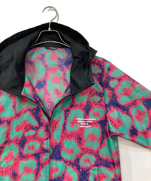 uniform experiment（ユニフォームエクスペリメント）uniform experiment (ユニフォームエクスペリメント) LIGHT WEIGHT HOOD BLOUSON グリーン サイズ:不明の古着・服飾アイテム