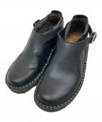 NAOTナオト）の古着「レザーシューズ」｜ブラック