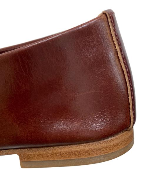 HENDER SCHEME（エンダースキーマ）HENDER SCHEME (エンダースキーマ) fabre/ファーブル　レザーシューズ ブラウン サイズ:SIZE 2の古着・服飾アイテム