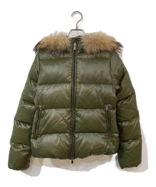 DUVETICA（デュベティカ）DUVETICA (デュベティカ) Adhara ダウンジャケット カーキ サイズ:SIZE 38の古着・服飾アイテム
