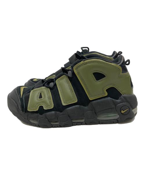 NIKE（ナイキ）NIKE (ナイキ) Air More Uptempo '96 Rough Green/エアモアアップテンポ'96ラフグリーン ブラック×カーキ サイズ:SIZE 27cmの古着・服飾アイテム