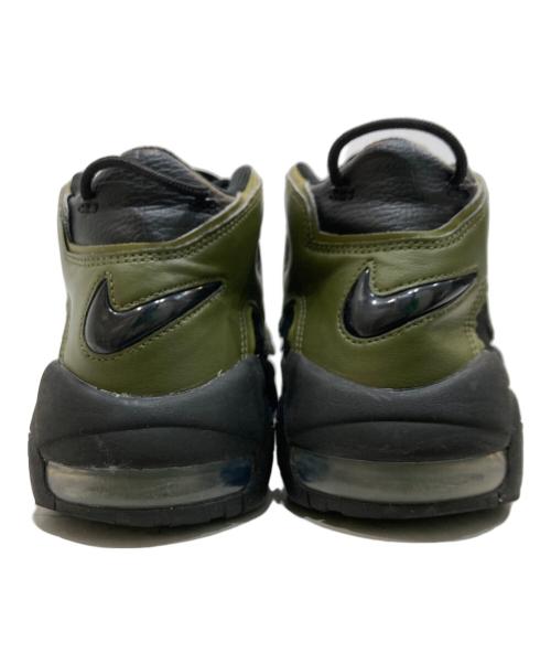 NIKE（ナイキ）NIKE (ナイキ) Air More Uptempo '96 Rough Green/エアモアアップテンポ'96ラフグリーン ブラック×カーキ サイズ:SIZE 27cmの古着・服飾アイテム