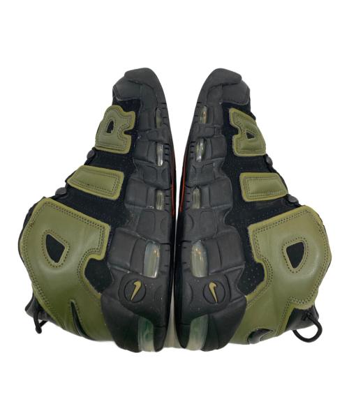 NIKE（ナイキ）NIKE (ナイキ) Air More Uptempo '96 Rough Green/エアモアアップテンポ'96ラフグリーン ブラック×カーキ サイズ:SIZE 27cmの古着・服飾アイテム