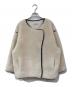 AKTE（アクテ）の古着「パイピングボアジャケット」｜アイボリー