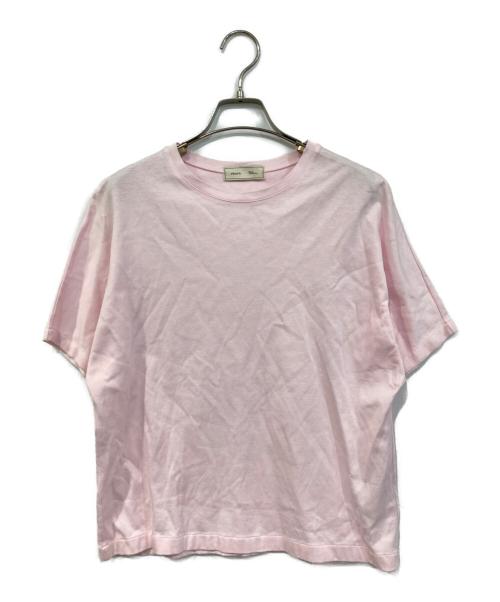 ebure（エブール）EBURE (エブール) Ron Herman (ロンハーマン) オーガニックコットン ポンチティー ピンク サイズ:SIZE 38の古着・服飾アイテム
