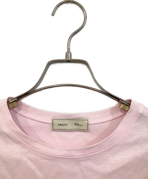 ebure（エブール）EBURE (エブール) Ron Herman (ロンハーマン) オーガニックコットン ポンチティー ピンク サイズ:SIZE 38の古着・服飾アイテム
