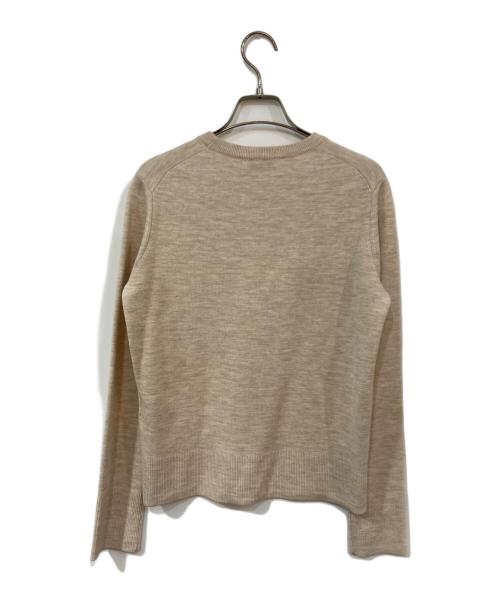 ebure（エブール）ebure (エブール) Ron Herman (ロンハーマン) ライトウールミランニットプルオーバー ベージュ サイズ:38の古着・服飾アイテム