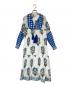 SZ Blockprints（エスゼットブロックプリント）の古着「ブロックプリントワンピース」｜ホワイト