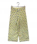 SZ Blockprints×Ron Hermanエスゼットブロックプリント×ロンハーマン）の古着「DISCO EAST パンツ」｜イエロー