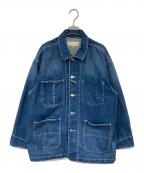 Plageプラージュ）の古着「coverall 3デニムジャケット」｜インディゴ