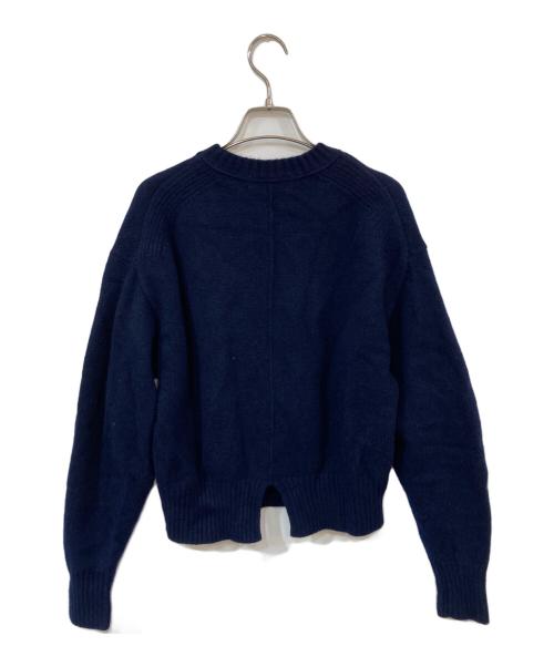 SLOBE IENA（スローブ イエナ）SLOBE IENA (スローブ イエナ) cherie刺繍ニット ネイビー サイズ:-の古着・服飾アイテム