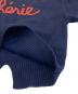 中古・古着 SLOBE IENA (スローブ イエナ) cherie刺繍ニット ネイビー サイズ:-：5000円