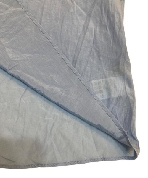 journal standard L'essage（ジャーナルスタンダード レサージュ）journal standard L'essage (ジャーナルスタンダード レサージュ) フリルカラーリボンブラウス ブルー サイズ:SIZE Freeの古着・服飾アイテム