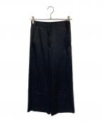 Nobleノーブル）の古着「ルナサテンコンフォートパンツ」｜ブラック