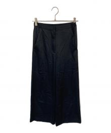 Noble（ノーブル）の古着「ルナサテンコンフォートパンツ」｜ブラック