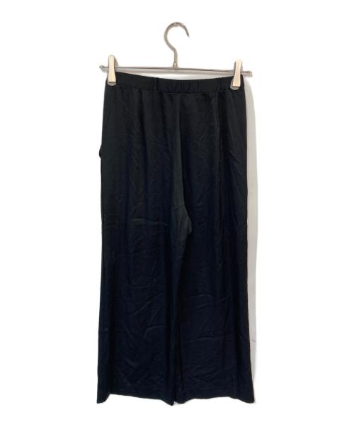 Noble（ノーブル）Noble (ノーブル) ルナサテンコンフォートパンツ ブラック サイズ:36の古着・服飾アイテム