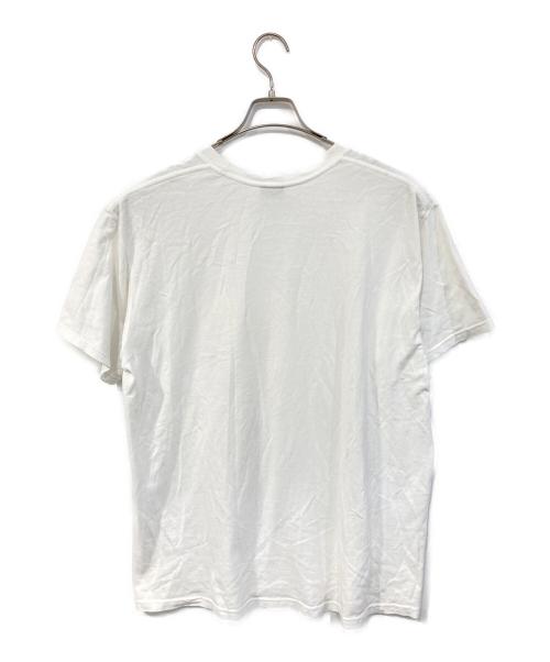 stussy（ステューシー）stussy (ステューシー) プリントTシャツ ホワイト サイズ:SIZE Lの古着・服飾アイテム