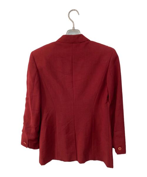 MaxMara（マックスマーラ）MaxMara (マックスマーラ) レーヨンモヘヤ混 セットアップ レッド サイズ:40の古着・服飾アイテム