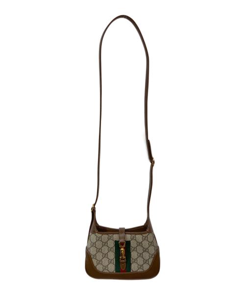 GUCCI（グッチ）GUCCI (グッチ) ジャッキー 1961ミニバッグ ブラウンの古着・服飾アイテム