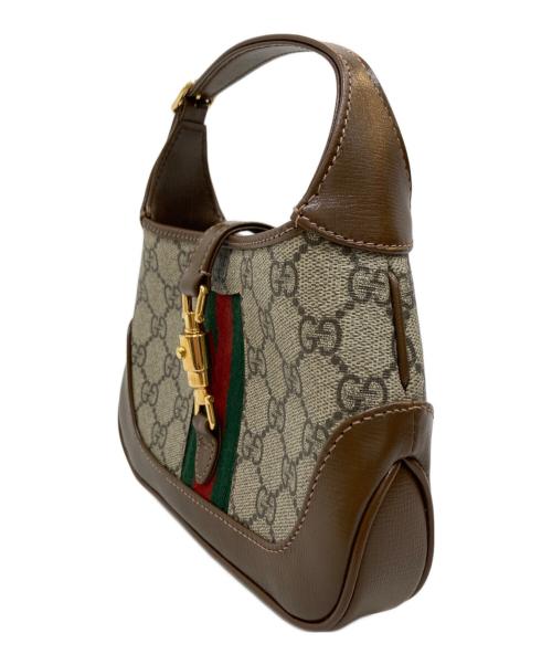 GUCCI（グッチ）GUCCI (グッチ) ジャッキー 1961ミニバッグ ブラウンの古着・服飾アイテム