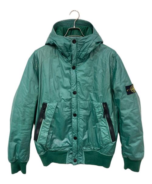 STONE ISLAND（ストーンアイランド）STONE ISLAND (ストーンアイランド) Mussola Gommata Jacket グリーン サイズ:XLの古着・服飾アイテム