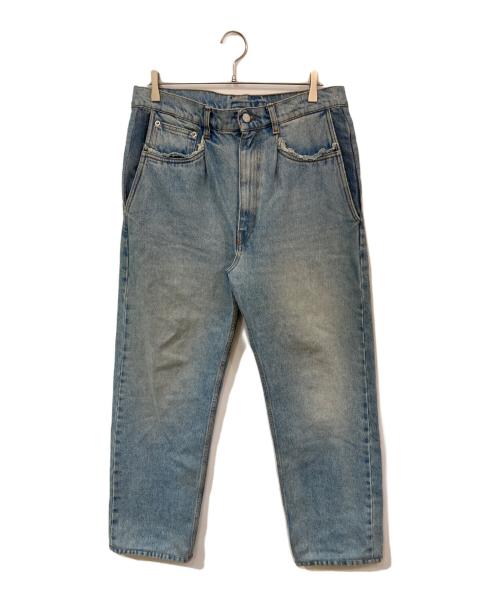 Hed Mayner（ヘド メイナー）Hed Mayner (ヘド メイナー) Straight Leg Denim Jeans/ストレートレッグデニムジーンズ インディゴ サイズ:SIZE Sの古着・服飾アイテム