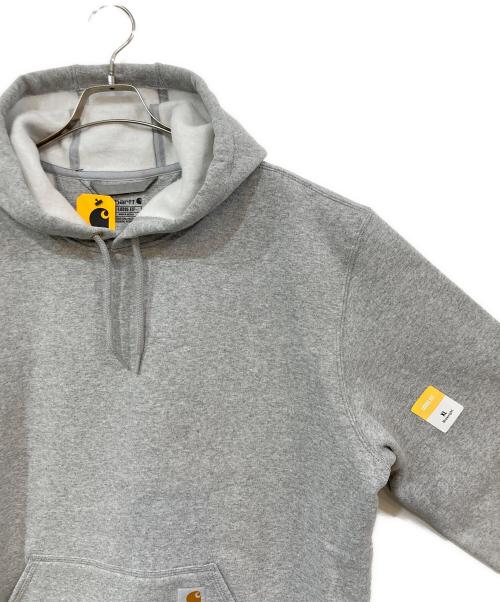 CarHartt（カーハート）CarHartt (カーハート) Loose Fit Midweight Pullover Hoodie グレー サイズ:XLの古着・服飾アイテム