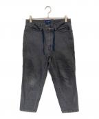 DESCENDANTディセンダント）の古着「デニムパンツ」｜グレー