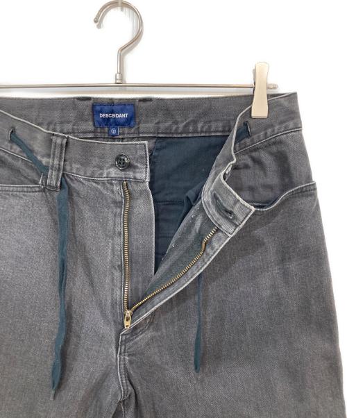 DESCENDANT（ディセンダント）DESCENDANT (ディセンダント) デニムパンツ グレー サイズ:2の古着・服飾アイテム
