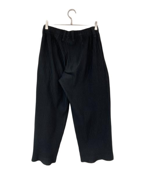 HOMME PLISSE ISSEY MIYAKE（オム プリッセ イッセイ ミヤケ）HOMME PLISSE ISSEY MIYAKE (オム プリッセ イッセイ ミヤケ) プリーツパンツ ブラック サイズ:SIZE 1の古着・服飾アイテム