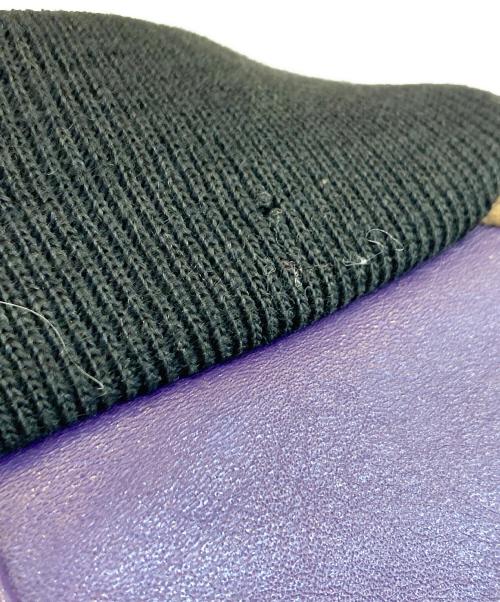 VANSON（バンソン）VANSON (バンソン) レザーチームジャケット パープル サイズ:SIZE 42の古着・服飾アイテム